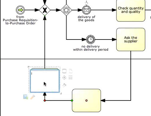 bpm modeler - dynamic task insert